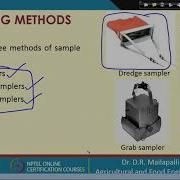 Lecture 56 Sediment Sampling