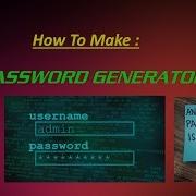 Coding VB NET How To Password Generator