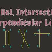 PARALLEL INTERSECTING PERPENDICULAR LINES GRADE 4