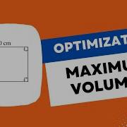 Optimization Finding The Maximum Volume Of A Tray VCE Maths Methods