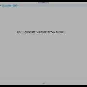 WPF Customize RichTextBox Editor Using Mvvm Pattern