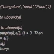 Sort The Array Of String In QTP