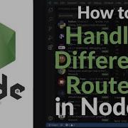 How To Handle Different Routes In Node Js HTTP Module Build Custom Routing Logic Tutorial
