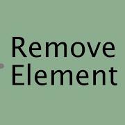 LeetCode 27 Remove Element Easy Javascript