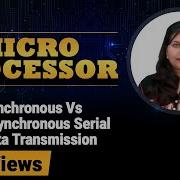 Synchronous Vs Asynchronous Serial Data Transmission Communication Interface Microprocessors