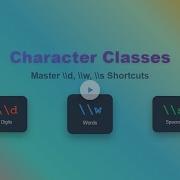 Master Regex Character Classes D W S Explained For Beginners