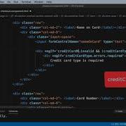 016 Angular Project Checkout Form Credit Card Validation Part 2 2016