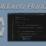 Creating Characters And Abilities Cooldown Handler Unity Tutorial