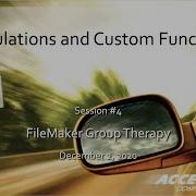 004 Calculations And Custom Functions Free Training Webinar For FileMaker Citizen Developers