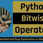 Bitwise Operators In Python Python Tutorial For Beginners In Hindi Excellence Technology