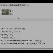 Java Swing Tutorial 6 JPanel