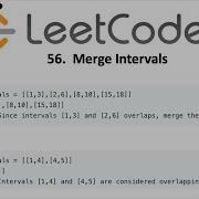 LeetCode 56 Merge Intervals In Javascript