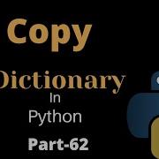 Methods To Copy A Dictionary Part 62 Python Tutorial For Beginners