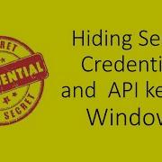Hiding Passwords And Secret Keys In Environment Variables Windows
