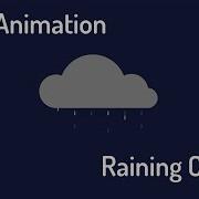 Pure CSS Raining Cloud Animation CSS Animation