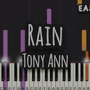 Tony Ann Rain Easy Piano Piano Tutorial Sheet