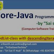 Java Collections Framework 269 LinkedList Class With DescendingIterator Iterator Cursor List