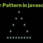 Hollow Pyramid Star Pattern In Javascript 2023 For Loop In Js Papa Developer