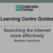Searching The Internet More Effectively Boolean Operators