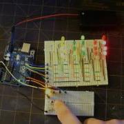 Home Made Binary Clock Using Arduino UNO