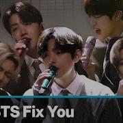 BTS Performs Fix You Coldplay Cover MTV Unplugged Presents BTS