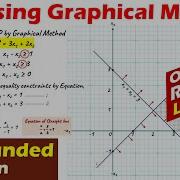 Lec 3 Graphical Method Linear Programming Problem Unbounded Solution Operations Research