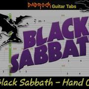 Hand Of Doom Black Sabbath Guitar Bass TABS Lesson