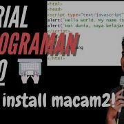 1 Program Hello World Tutorial Programming Dari Nol Javascript
