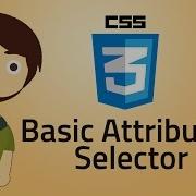 HTML CSS Basic Attribute Selector