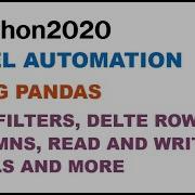 8 1 Python Excel Automation Python Pandas Filter Data Delete Rows With Conditions Add New Column