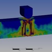 ANSYS Reinforced Concrete Beam RC BEAM Explicit Dynamics