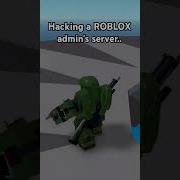 HACK In Front Of A ROBLOX Admin Roblox Naturaldisastersurvival Hacker Admin Shorts