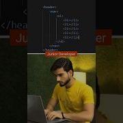 Junior Developer VS Senior Developer Web Webdeveloper Webdevelopment Coding Programming
