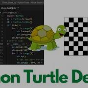 Chess Board Using Python GUI Python Programing Tutorial Python Turtle Programing