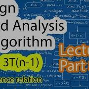 DAA Lecture 4 Part 8 Analysis Of Recursive Algorithm T N 3T N 1