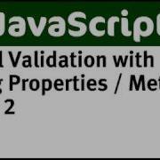 JavaScript String Properties And Methods With E Mail Validation Part 2