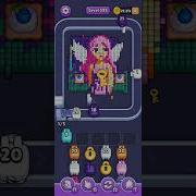 Pixel Flow Hard Level 593 Angel Girl With Pink Hair