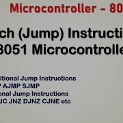 Branch Instructions In 8051 Microcontroller Jump Instructions In 8051 Microcontroller