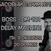 Басовый Стрим 13 Boss DM 101 Delay Machine BBD Delay