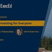 Information Session On UC Berkeley Executive Education S Intelligent Investing For Everyone Program