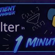 Python Filter In 1 Minute