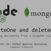 Node Js And MongoDb DeleteOne And DeleteMany