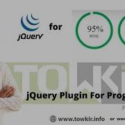 JQuery Plugin For ProgressCircle