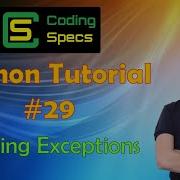 Python Tutorial 29 Raising Exceptions