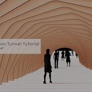 Twisted Polygon Tunnel Pavilion Rhino Grasshopper Tutorial