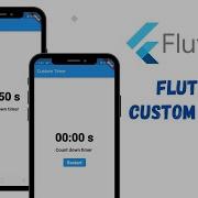 Creating A Custom Timer In Flutter Fluttertutorial Speedcode