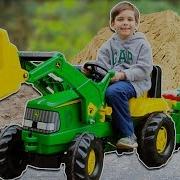 Дети открыли и собрали трактор John Deere Toys 2 Boys