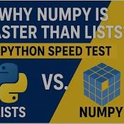Why NumPy Is Faster Than Lists Python Speed Test