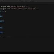 Калькулятор чаевых Задание 0 курс CS50 Введение в программирование на Python