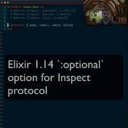 Elixir 1 14 S New Optional Option When Deriving Inspect Protocol
